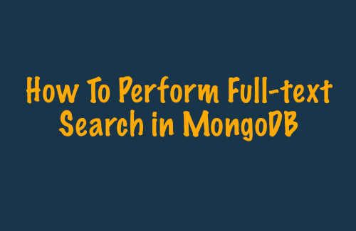 Full text search Mongodb - Chỉ một bài viết không cần nhiều.